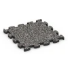 Stentæppe klikflise von WARCO im Farbdesign Mørkegrå granit mit den Abmessungen 30 x 30 x 1,8 cm. Produktfoto von Artikel 6814 in der Aufsicht von schräg vorne.