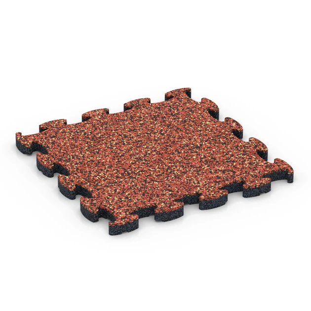 Stentæppe klikflise von WARCO im Farbdesign Etna mit den Abmessungen 28,9 x 28,9 x 1,8 cm | 0,084 m². Produktfoto von Artikel 6818 in der Aufsicht von schräg vorne.