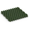 Faldsikringsgræsrist von WARCO im Farbdesign Græsgrøn mit den Abmessungen 100 × 100 × 8 cm. Produktfoto von Artikel 7014 in der Aufsicht von schräg vorne.