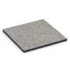Udendørs træningsgulv von WARCO im Farbdesign Grå granit mit den Abmessungen 60 x 60 x 3 cm | 0,36 m². Produktfoto von Artikel 7133 in der Aufsicht von schräg vorne.