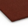 Detailaufnahme der Randausprägung von WARCO-Produkt 6645, Stallplatte, Format 100 x 50 x 3 cm, Farbe Murstenrød.