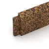 Detailaufnahme der Randausprägung von WARCO-Produkt 2250, Gulvliste, Format 750 x 20 x 80 mm, Farbe Terra Cotta.