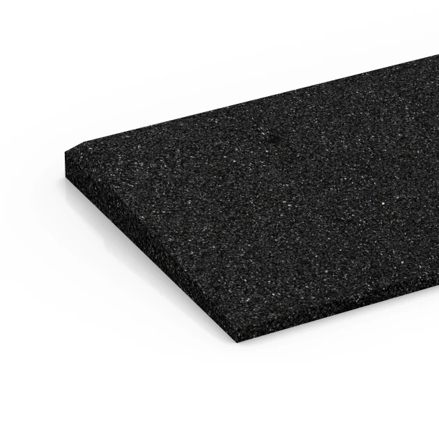 Detailaufnahme der Randausprägung von WARCO-Produkt 6595, Tærskelrampe, Format 100 × 25 cm | 1 < 3 cm, Farbe Antracit.