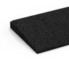 Detailaufnahme der Randausprägung von WARCO-Produkt 6596, Tærskelrampe, Format 100 × 25 cm | 1 < 4 cm, Farbe Antracit.