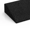 Detailaufnahme der Randausprägung von WARCO-Produkt 6603, Tærskelrampe, Format 100 × 25 cm | 1 < 10 cm, Farbe Antracit.