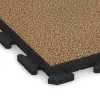 Detailaufnahme der Randausprägung von WARCO-Produkt 1443, Gangfliser Classic, Format 500 x 500 x 50 mm, Farbe Rattan Lounge.