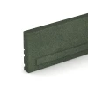 Detailaufnahme der Randausprägung von WARCO-Produkt 3786, Gummi Bordsten, Format 100 × 5 × 25 cm, Farbe Græsgrøn.