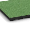 Detailaufnahme der Randausprägung von WARCO-Produkt 6374, Terrasseflise Classic, Format 50 x 50 x 4 cm, Farbe Lindgrøn.