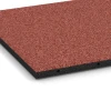 Detailaufnahme der Randausprägung von WARCO-Produkt 6128, Faldsikringsflise – 95 cm, Format 50 x 50 x 3 cm | 0,25 m², Farbe Tomatrød.