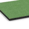 Detailaufnahme der Randausprägung von WARCO-Produkt 6184, Liggemåtte til hund, Format 50 x 50 x 3 cm | 0,25 m², Farbe Lindegrøn.