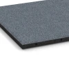 Detailaufnahme der Randausprägung von WARCO-Produkt 6130, Faldsikringsflise – 95 cm, Format 50 x 50 x 3 cm | 0,25 m², Farbe Grafitgrå.