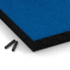 Detailaufnahme der Randausprägung von WARCO-Produkt 6268, Faldsikringsflise – 180 cm, Format 50 x 50 x 6 cm, Farbe Himmelblå.