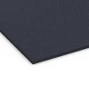 Detailaufnahme der Randausprägung von WARCO-Produkt 6176, Fitness Performance Elite Træningsgulv, Format 100 × 100 × 2 cm, Farbe Antracit.