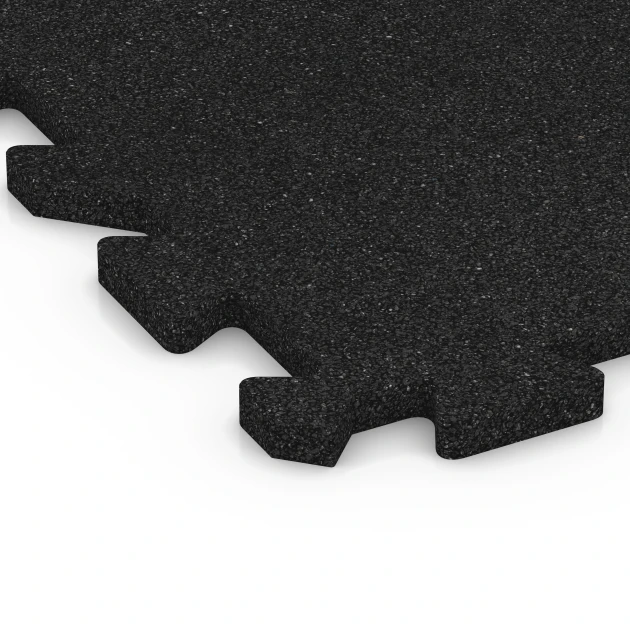 Detailaufnahme der Randausprägung von WARCO-Produkt 6409, Altangulv, Format 50 x 50 x 2 cm | 0,25 m², Farbe Antracit.