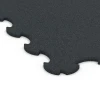 Detailaufnahme der Randausprägung von WARCO-Produkt 6376, Fitness Beskyttelsesmåtte, Format 102,5 x 102,5 x 1,5 cm | 1,05 m², Farbe Antracit.