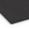 Detailaufnahme der Randausprägung von WARCO-Produkt 6379, Staldmåtte, Format 100 x 100 x 3 cm | 1,00 m², Farbe Antracit.