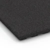 Detailaufnahme der Randausprägung von WARCO-Produkt 6389, Staldmåtte Luksus, Format 100 x 50 x 4,5 cm | 0,50 m², Farbe Antracit.