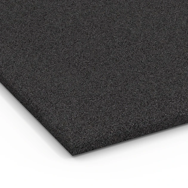 Detailaufnahme der Randausprägung von WARCO-Produkt 6381, Staldmåtte, Format 100 x 50 x 3 cm | 0,50 m², Farbe Antracit.
