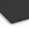 Detailaufnahme der Randausprägung von WARCO-Produkt 6385, Staldmåtte Komfort, Format 100 x 50 x 4 cm | 0,50 m², Farbe Antracit.