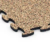 Detailaufnahme der Randausprägung von WARCO-Produkt 6763, Poolfliser til kantzone, Format 44,6 x 44,6 x 1,8 cm, Farbe Terrakotta.