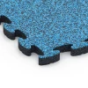 Detailaufnahme der Randausprägung von WARCO-Produkt 6938, Faldsikringsflise puzzle, Format 44,6 x 44,6 × 2,8 cm, Farbe Atlantisk.