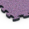 Detailaufnahme der Randausprägung von WARCO-Produkt 6846, Fitness Active gulvflise, Format 44,6 x 44,6 × 2,8 cm, Farbe Lavendel.