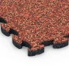 Detailaufnahme der Randausprägung von WARCO-Produkt 6773, Poolfliser til kantzone, Format 28,9 x 28,9 x 1,8 cm, Farbe Etna.