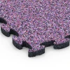 Detailaufnahme der Randausprägung von WARCO-Produkt 6774, Poolfliser til kantzone, Format 28,9 x 28,9 x 1,8 cm, Farbe Lavendel.