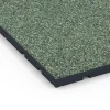 Detailaufnahme der Randausprägung von WARCO-Produkt 7134, Udendørs træningsgulv, Format 60 x 60 x 3 cm | 0,36 m², Farbe Engelsk plæne.