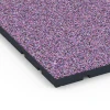 Detailaufnahme der Randausprägung von WARCO-Produkt 7137, Udendørs træningsgulv, Format 60 x 60 x 3 cm | 0,36 m², Farbe Lavendel.