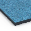 Detailaufnahme der Randausprägung von WARCO-Produkt 7148, Udendørs træningsgulv, Format 60 x 60 x 4 cm | 0,36 m², Farbe Atlanterhav.