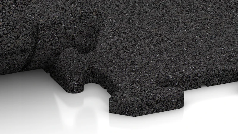 Puslespilsforbindelse med let afrundet fase