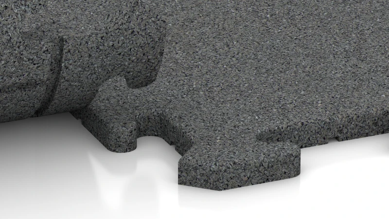 Puslesamling med let afrundet fas