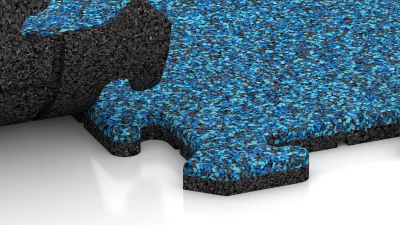 Puslespilsforbindelse med let afrundet fase