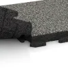Großaufnahme vom Verbindungssystem von WARCO-Boden 1431 - Gangfliser Classic im Farbdesign Grå Granit. Abmessungen 500 x 500 x 50 mm.