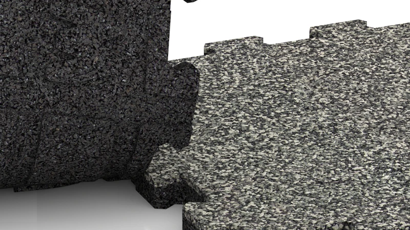 Udskåret puslespilsforbindelse uden fase