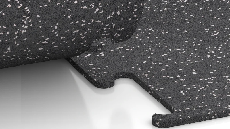 Udskåret puslespilsforbindelse uden fase