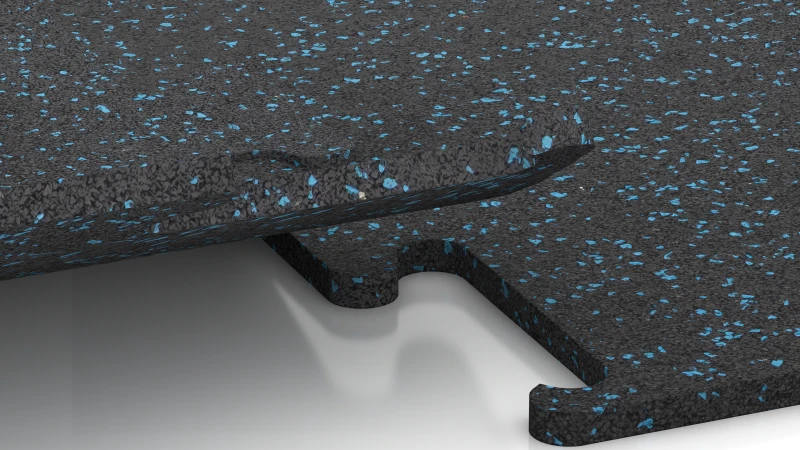 Udskåret puslespilsforbindelse uden fase