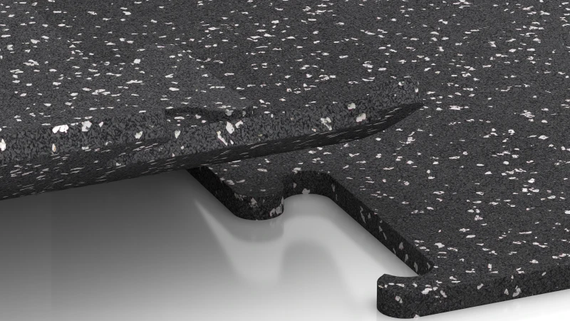 Udskåret puslespilsforbindelse uden fase