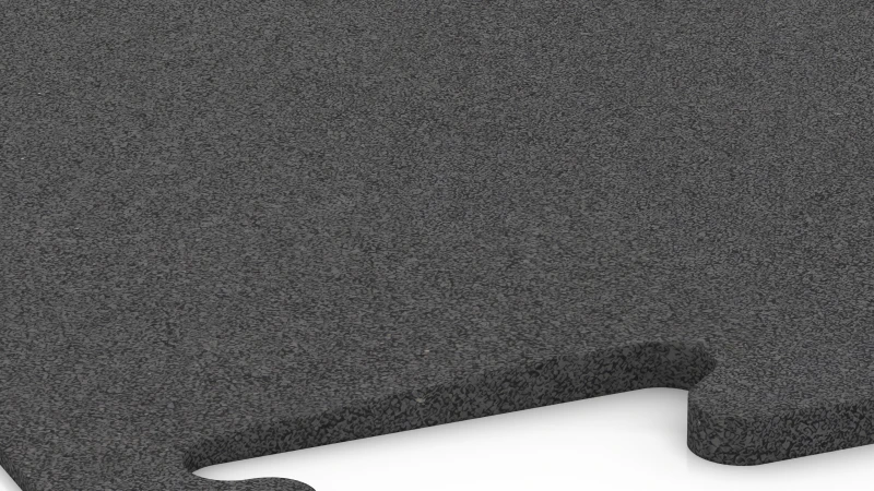 Udskåret puslespilsforbindelse uden fase