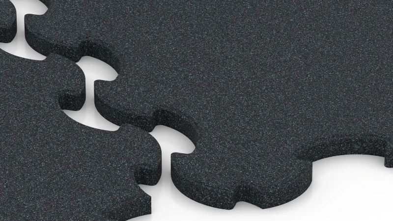 Optimeret puzzlesamling med fasede kanter