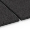 Großaufnahme vom Verbindungssystem von WARCO-Boden 6379 - Staldmåtte im Farbdesign Antracit. Abmessungen 100 x 100 x 3 cm | 1,00 m².