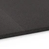 Großaufnahme vom Verbindungssystem von WARCO-Boden 6660 - Underlagsplade Kl. 2 im Farbdesign Antracit. Abmessungen 104 x 104 x 2,7 cm.