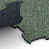 Großaufnahme vom Verbindungssystem von WARCO-Boden 6834 - Fitness Active gulvflise im Farbdesign Engelsk græs. Abmessungen 97,1 x 97,1 × 1,8 cm.