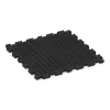 Aufsicht auf die Unterseite, also die Bodenseite von WARCO-Formteil 3330 - Fitness Beskyttelsesmåtte HD im Format 1000 x 1000 x 30 mm.
