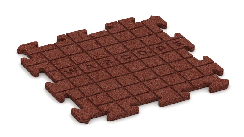 Dræningsriller i kvadratisk mønster – 4 mm dybe