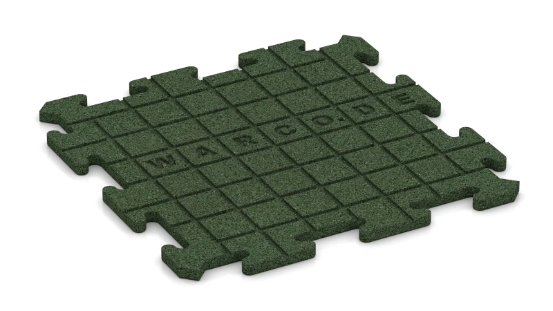 Dræningsriller i kvadratisk mønster – 4 mm dybe