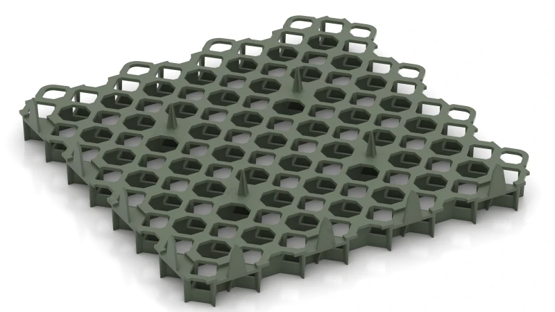 Jordankre til græsarmering