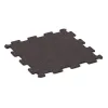 Aufsicht auf die Unterseite, also die Bodenseite von WARCO-Formteil 0912 - Fitnessgulv Kompakt im Format 485 x 485 x 8 mm | 0,235 m².