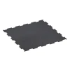Aufsicht auf die Unterseite, also die Bodenseite von WARCO-Formteil 6450 - Fitnessgulv Kompakt im Format 100 × 100 × 0,8 cm.